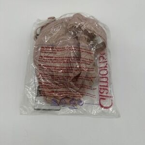 Glamorise WonderWire Bra 38C Front Closure Stretch Lace Underwire 9245 Cafe NWOT